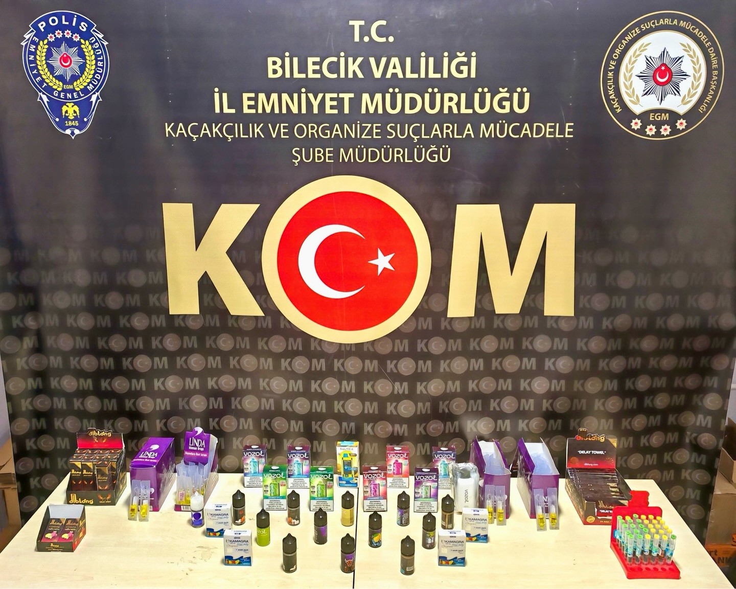 Bilecik’te kaçak ürün operasyonu: 1 gözaltı
