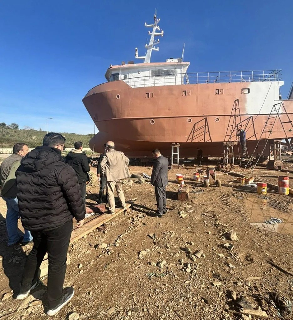 Seydi Ali Reis Gemisi teknik yenileme için karaya alındı
