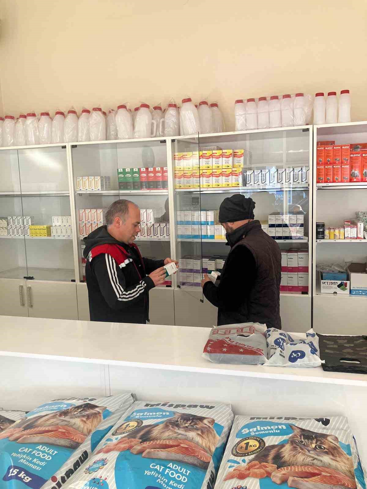 Kuyucak’ta veteriner klinikleri denetlendi
