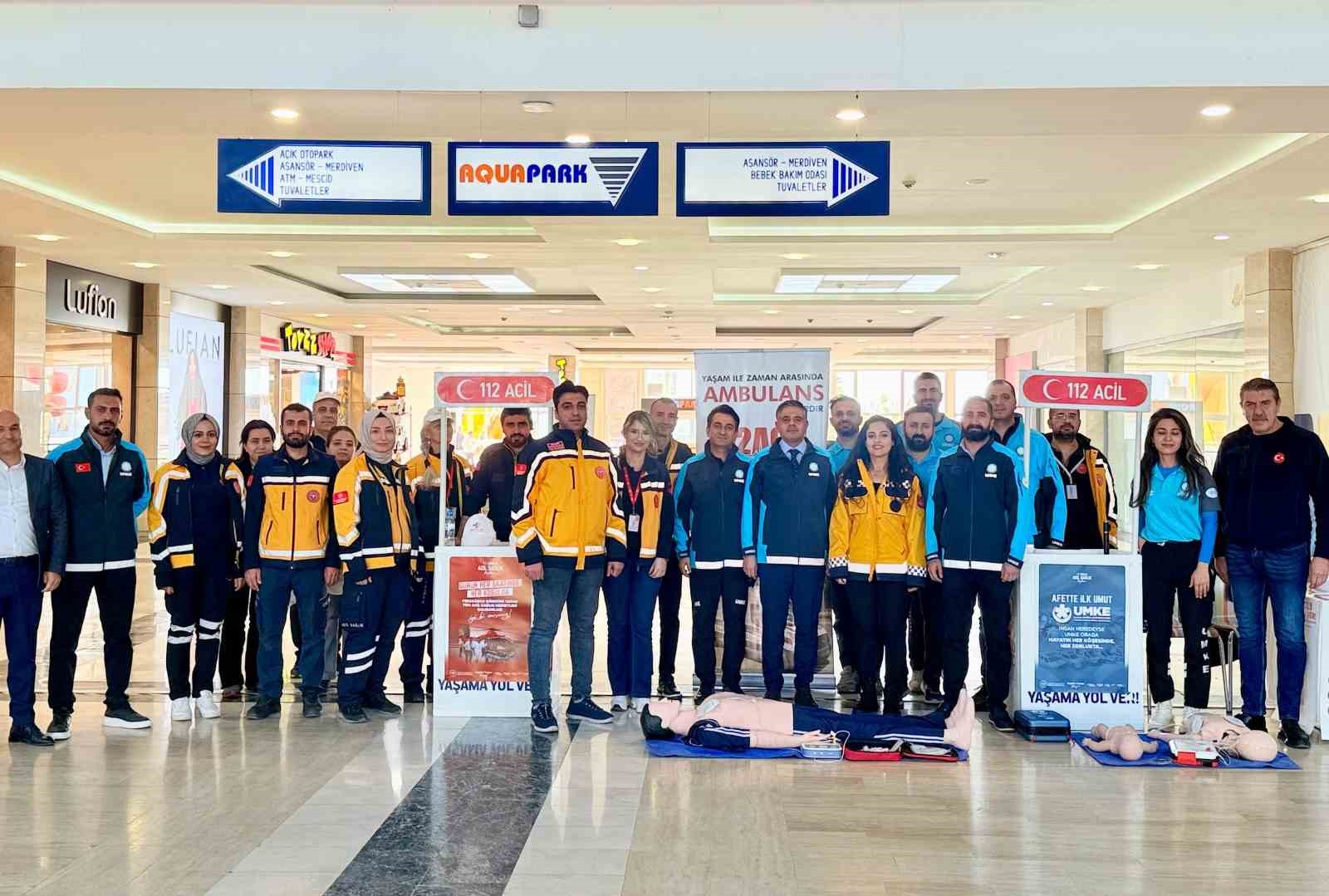 Mardin’de Acil Sağlık Hizmetleri Haftası etkinlikleri