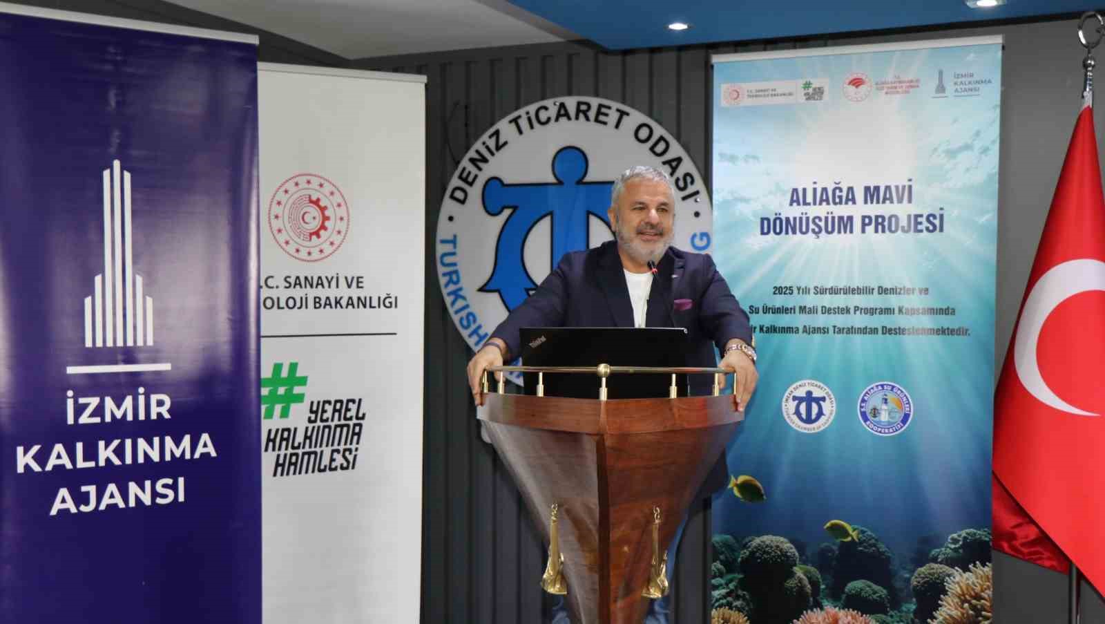 Aliağa Körfezi Mavi Dönüşüm Projesi tanıtıldı
