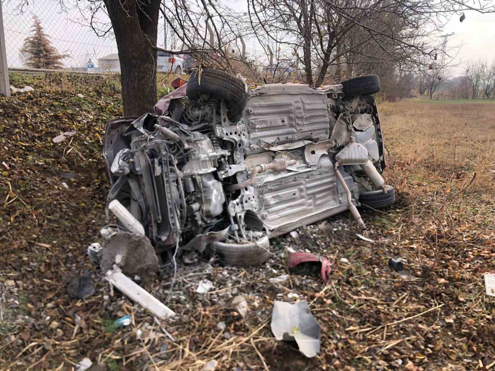 Elazığ’da trafik kazası: 1 yaralı