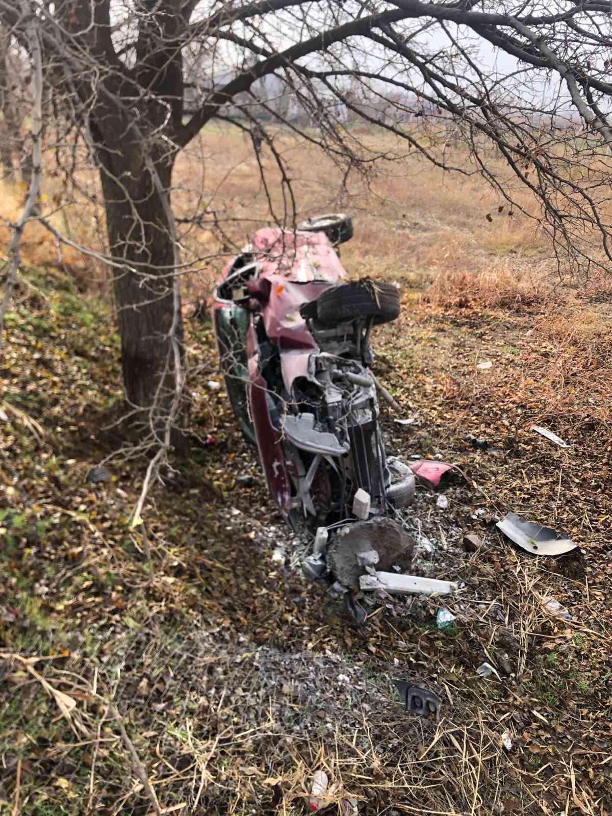Elazığ’da trafik kazası: 1 yaralı