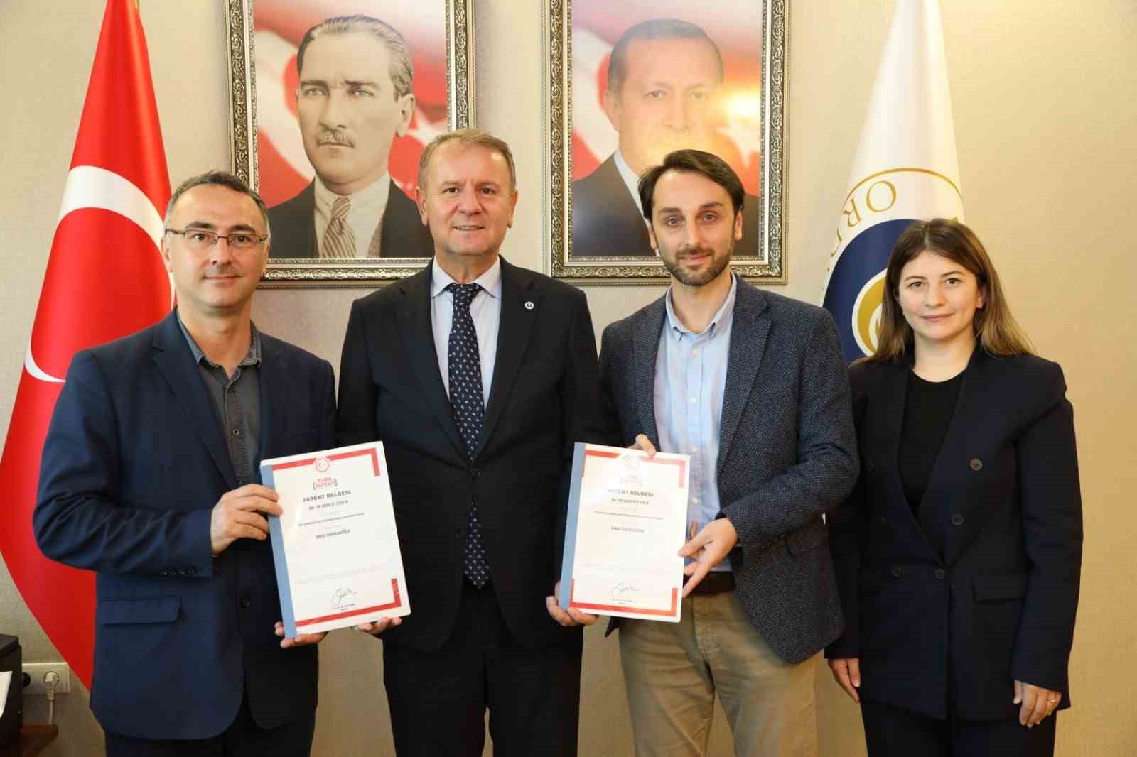 ODÜ’de geliştirilen 2 buluş patentle tescillendi