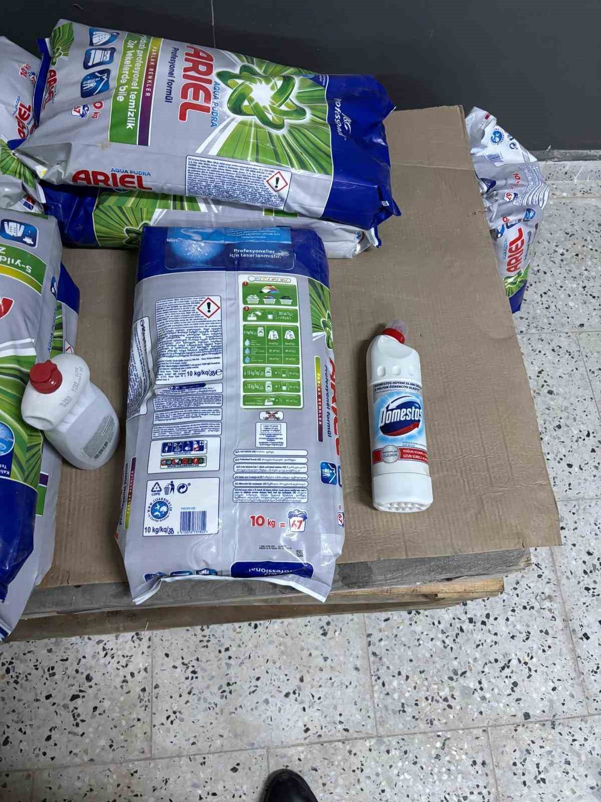 Şanlıurfa’da sahte deterjan depolarına baskın