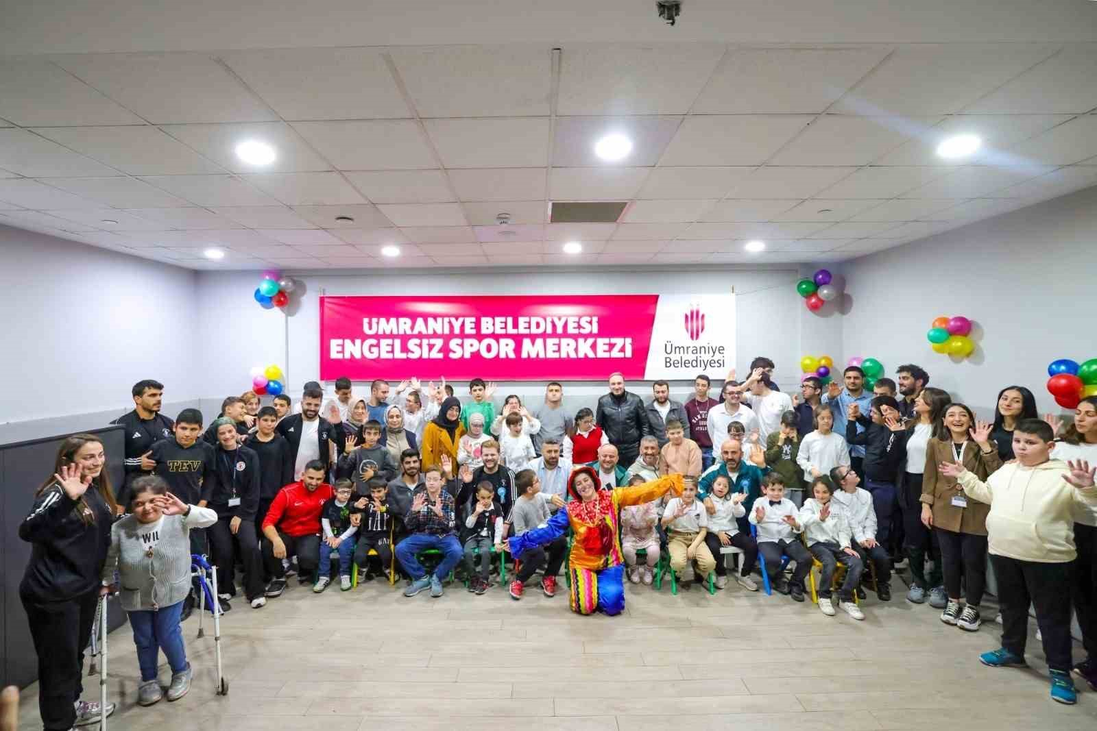 Ümraniye Engelsiz Spor Merkezi’nde 3 Aralık’a özel engelsiz buluşma
