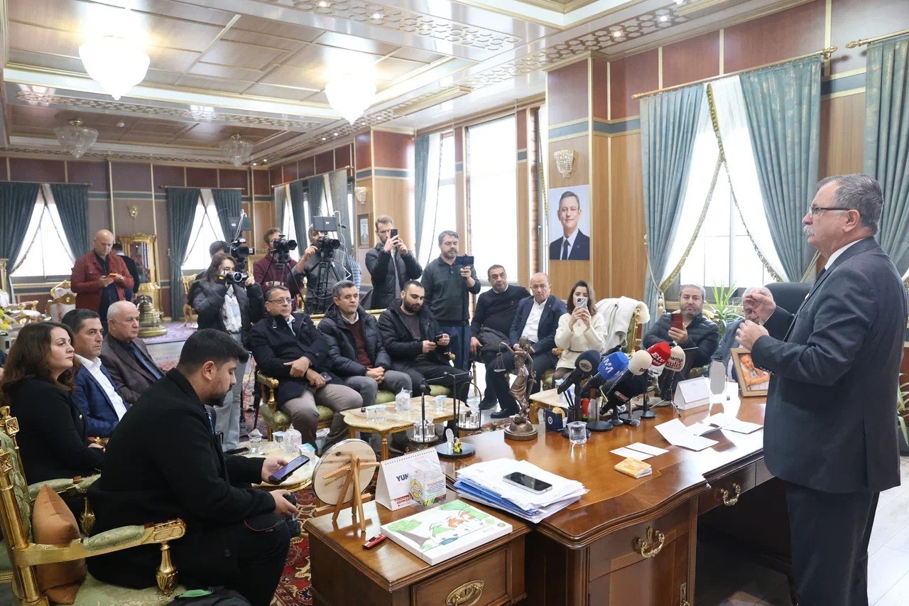 Başkan Balaban aylık basın toplantısında gündemi değerlendirdi
