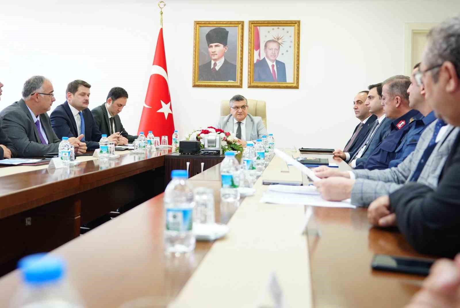 Sinop’ta kış mevsimi trafik tedbirleri toplantısı
