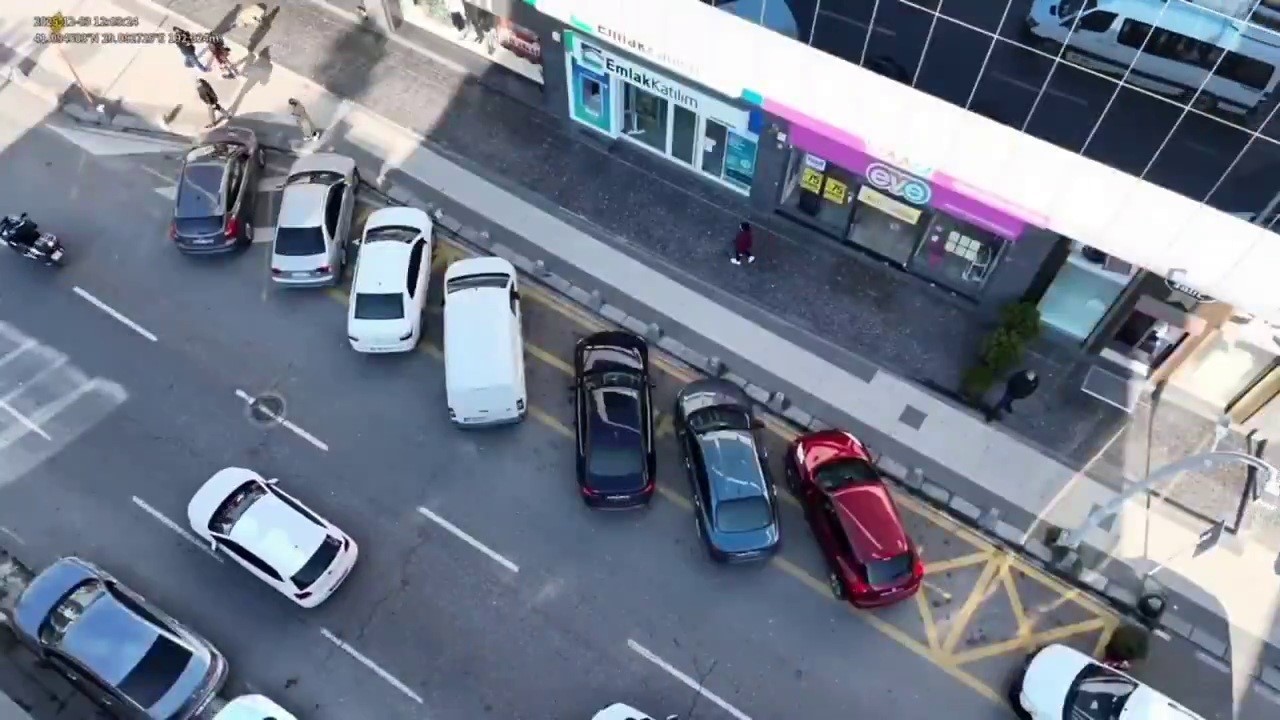 Havadan ceza yağdı: 104 araca 103 bin lira ceza kesildi