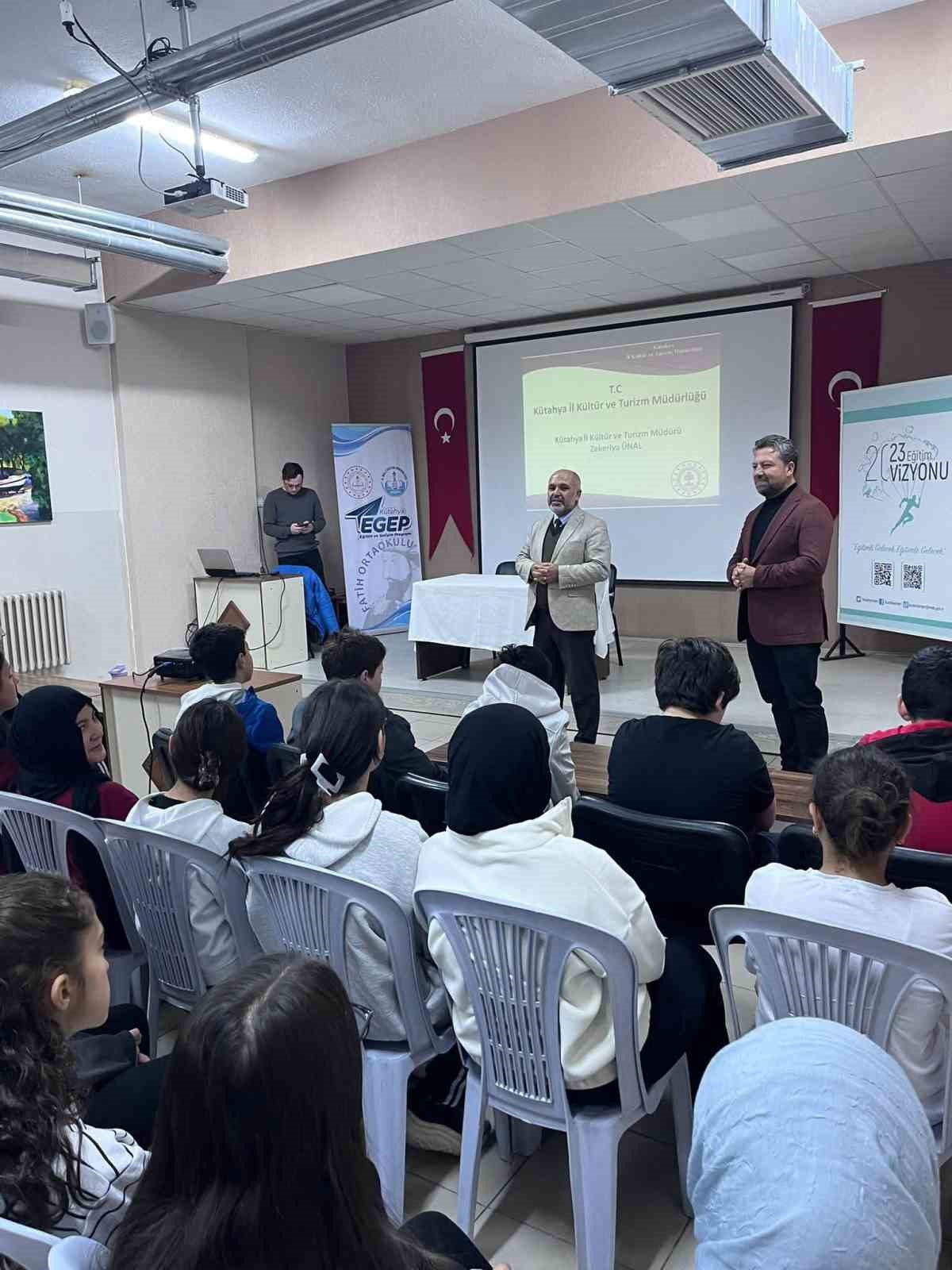 Fatih Ortaokulu’nda &quot;Nesilden Nesile Kültürel Miras&quot; sunumu