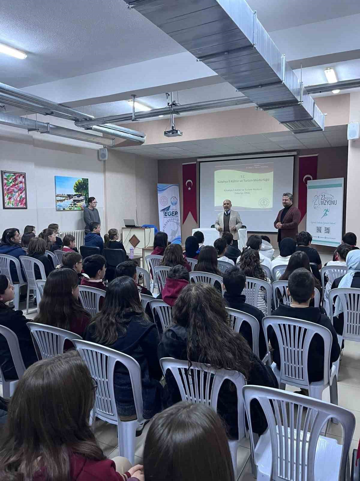 Fatih Ortaokulu’nda "Nesilden Nesile Kültürel Miras" sunumu
