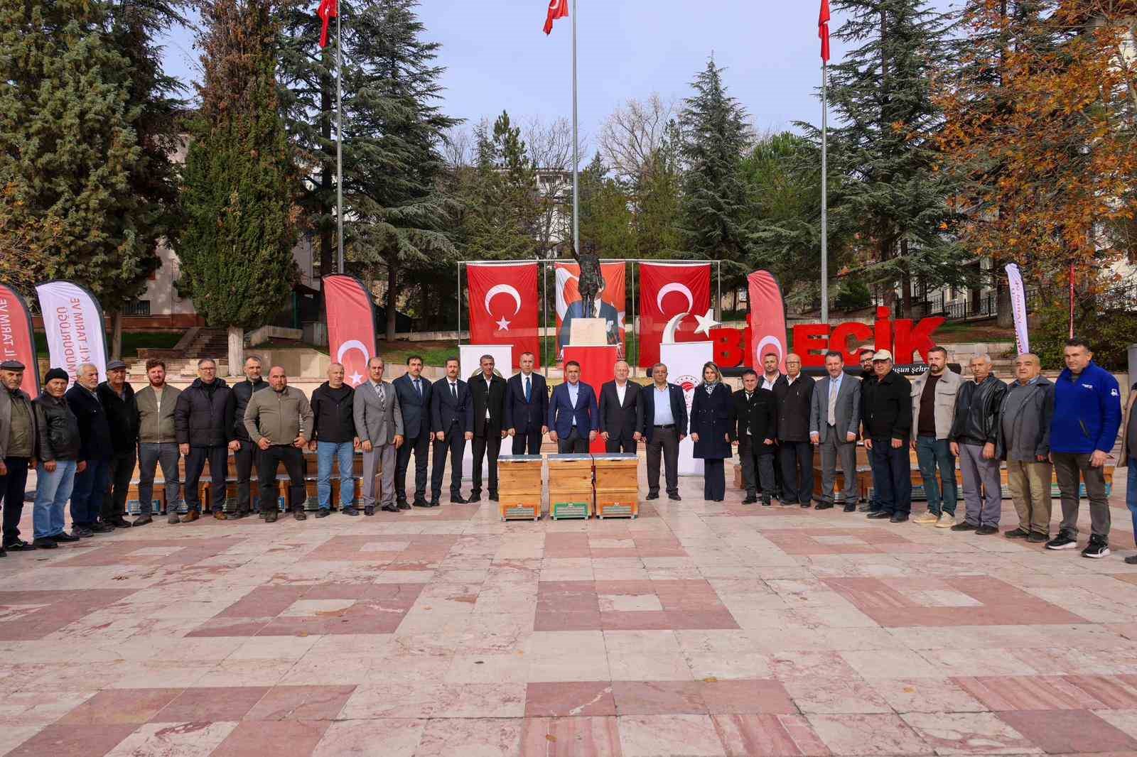 Bilecik’te bu yıl 126 bin 524 kilogram bal üretildi
