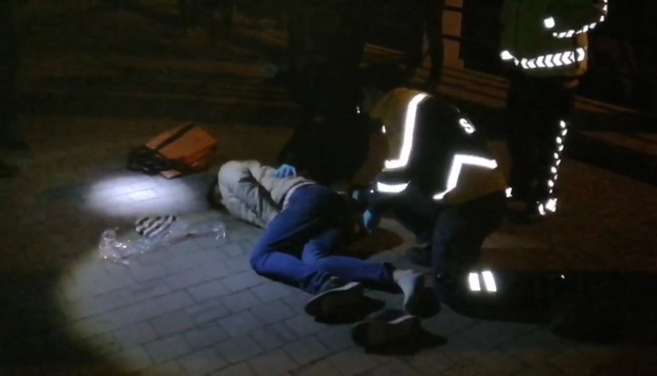 Bafra’da köprüden düşen şahıs ağır yaralandı
