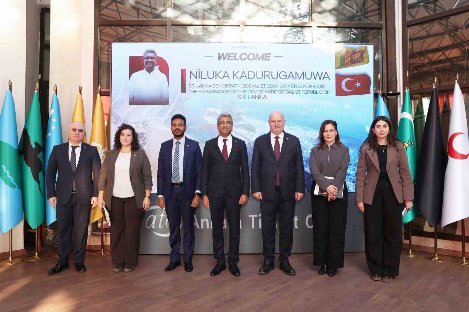 Sri Lanka Büyükelçisi Kadurugamuwa, ATO üyelerini Sri Lanka Expo 2026’ya davet etti