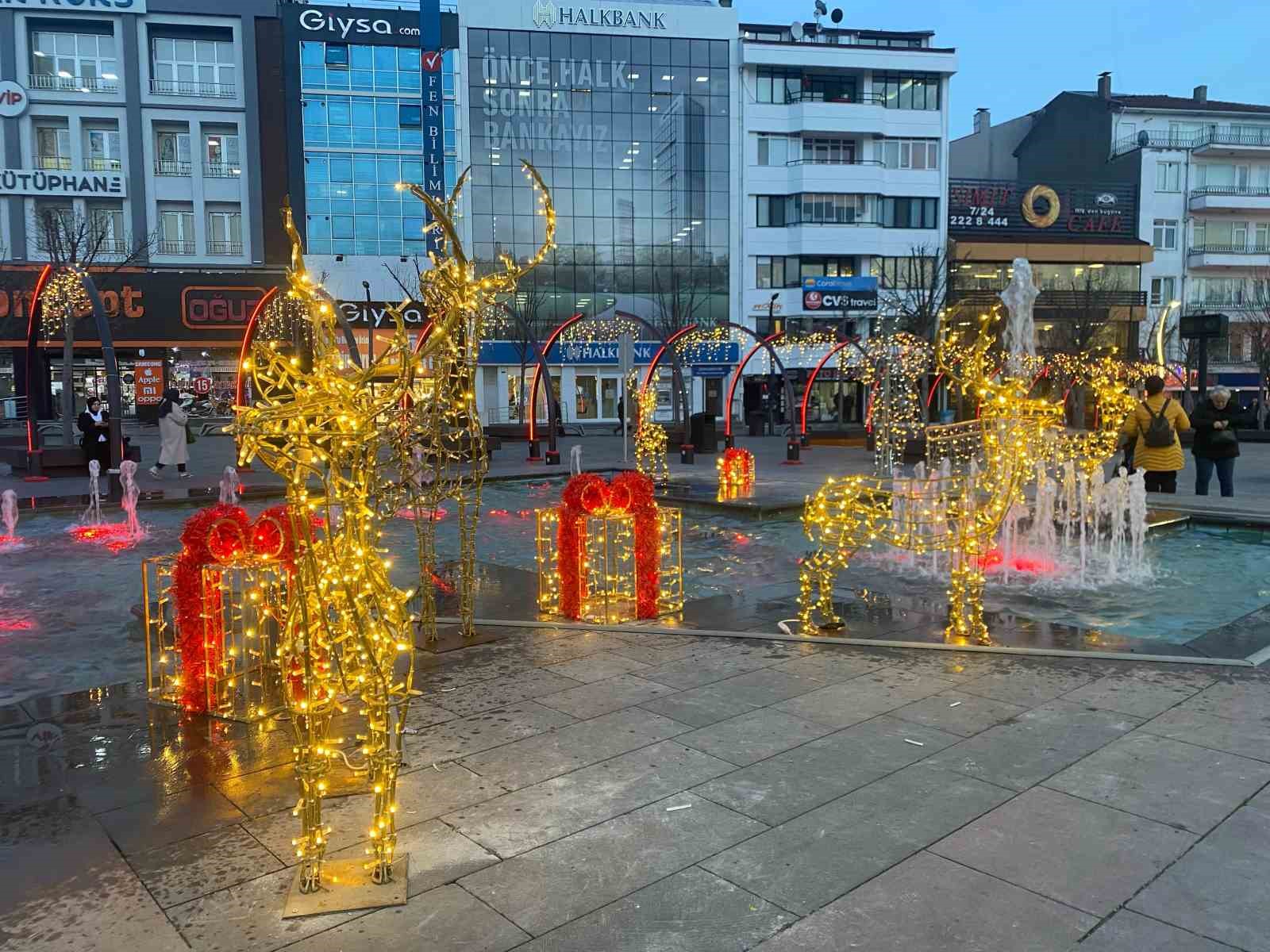 Bolu’nun en işlek meydanı ışıl ışıl oldu