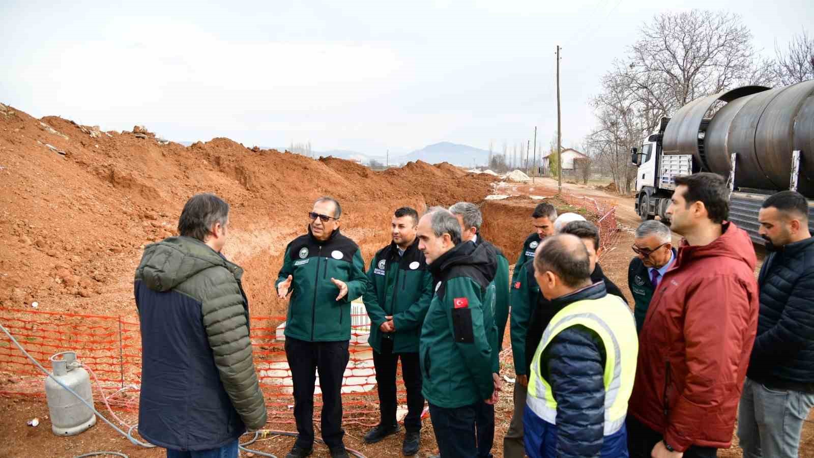 Eğirdir Gölü’nde yürütülen projeler yerinde incelendi
