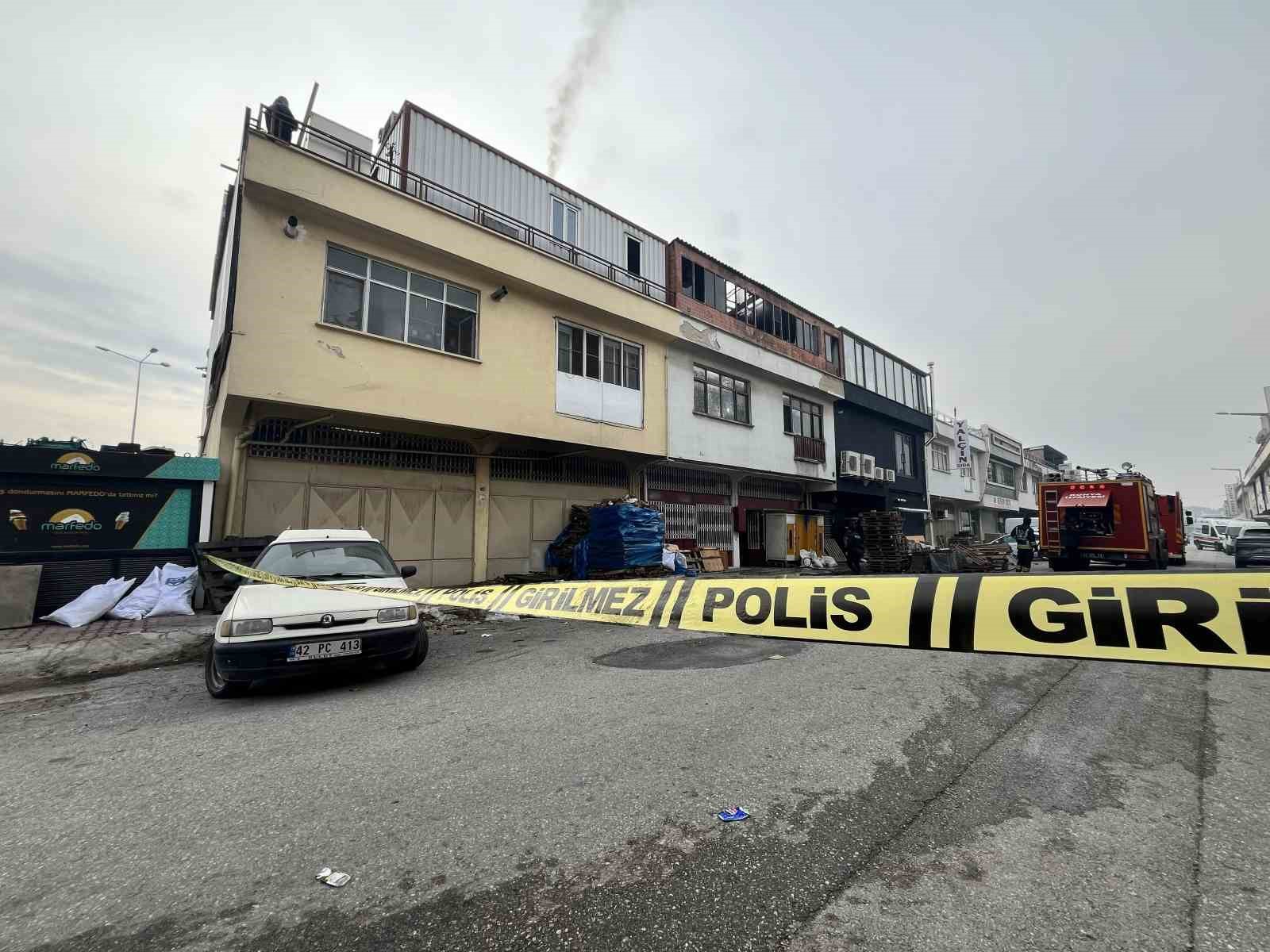 Konya’da şeker imalathanesinin kazan dairesinde yangın paniği
