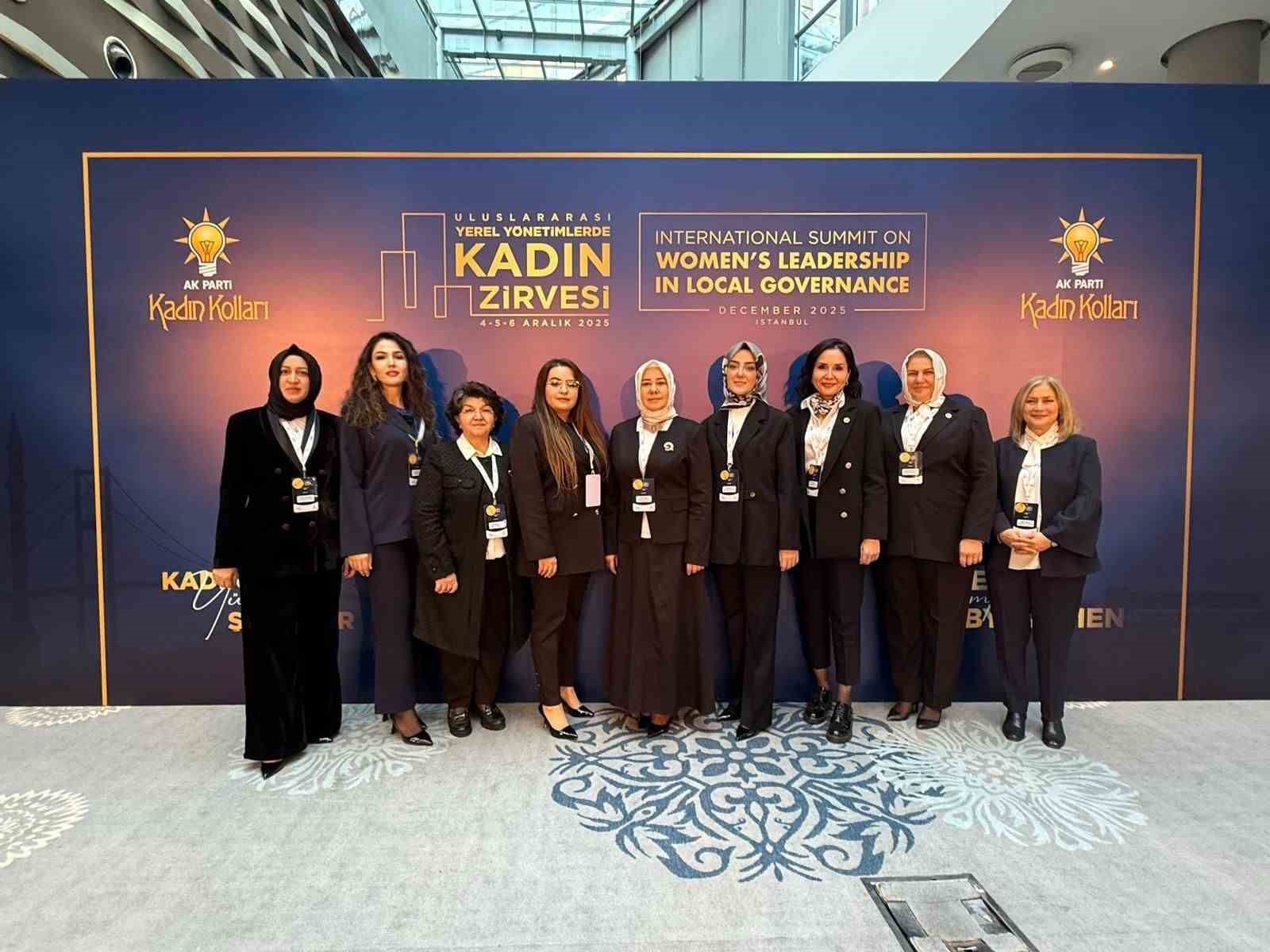 Başkan Meral Koşar, İstanbul’daki Uluslararası Kadın Zirvesi’nde