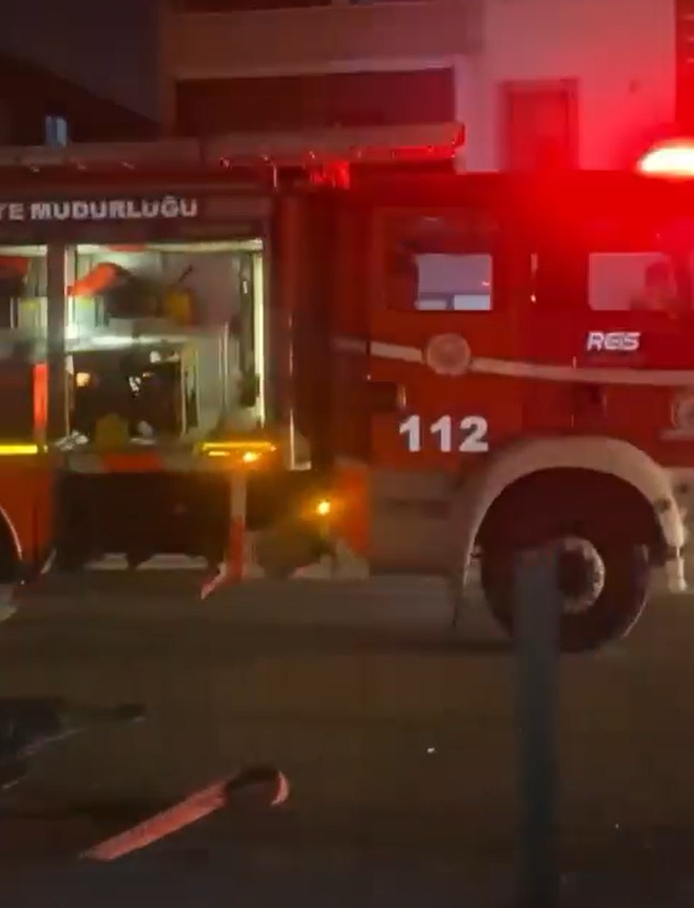 Düzce’de apartmanda çıkan yangında 1 kişi dumandan etkilendi
