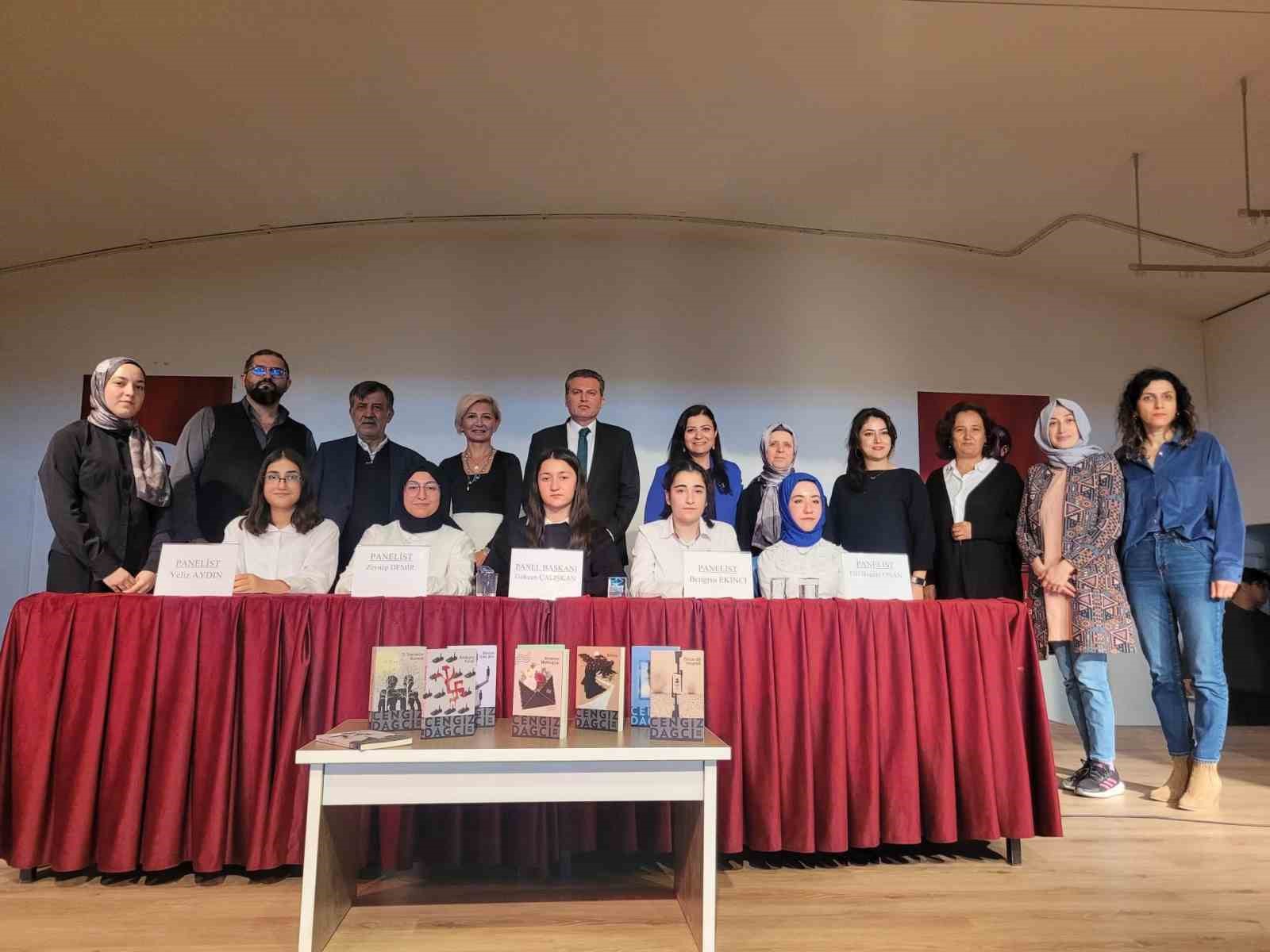 Eskişehir’de ’Cengiz Dağcı’ paneli düzenlendi