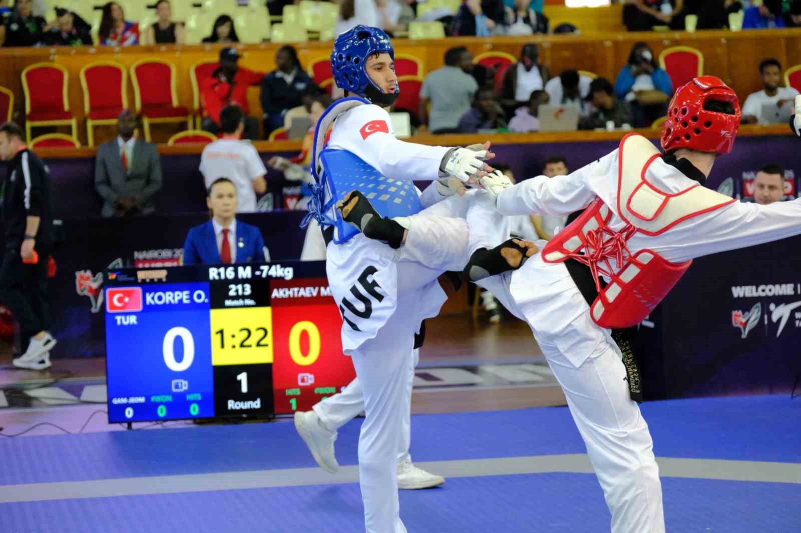 Dünya Ümitler Taekwondo Şampiyonası’nda millilerden iki gümüş
