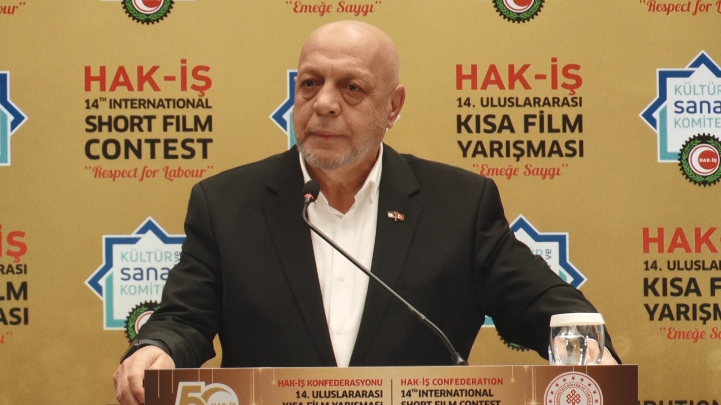 HAK-İŞ Başkanı Arslan: &quot;Setlerde yatıp kalkmak zorunda kalan insanların temel pek çok haklarından mahrum bırakılması bizi üzüyor&quot;