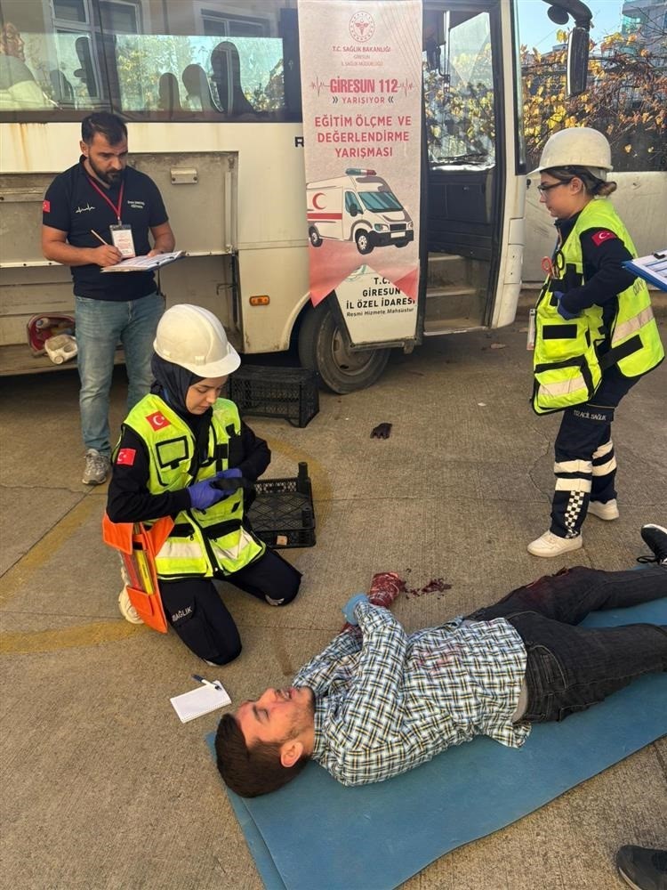 Giresun&rsquo;da hayat kurtaran yarış
