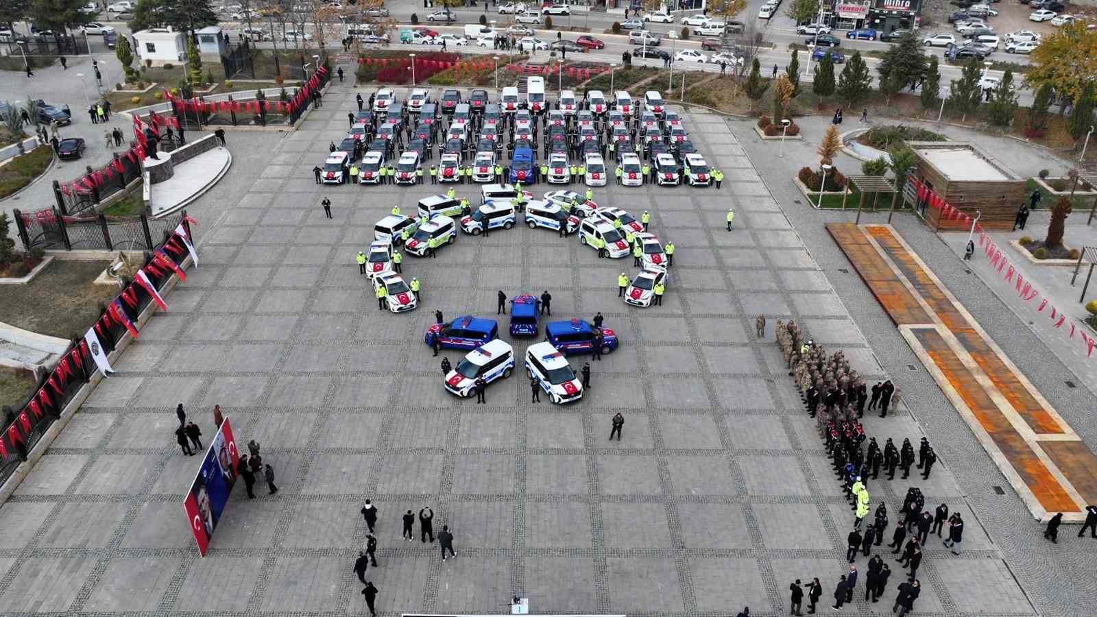 Elazığ&rsquo;da emniyet ve jandarmaya 84 yeni ara&ccedil;
