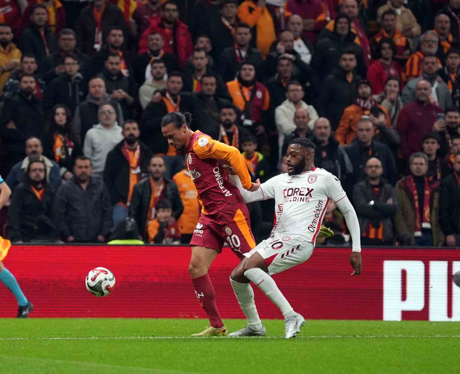 Trendyol Süper Lig: Galatasaray: 3 - Samsunspor: 2 (Maç sonucu)