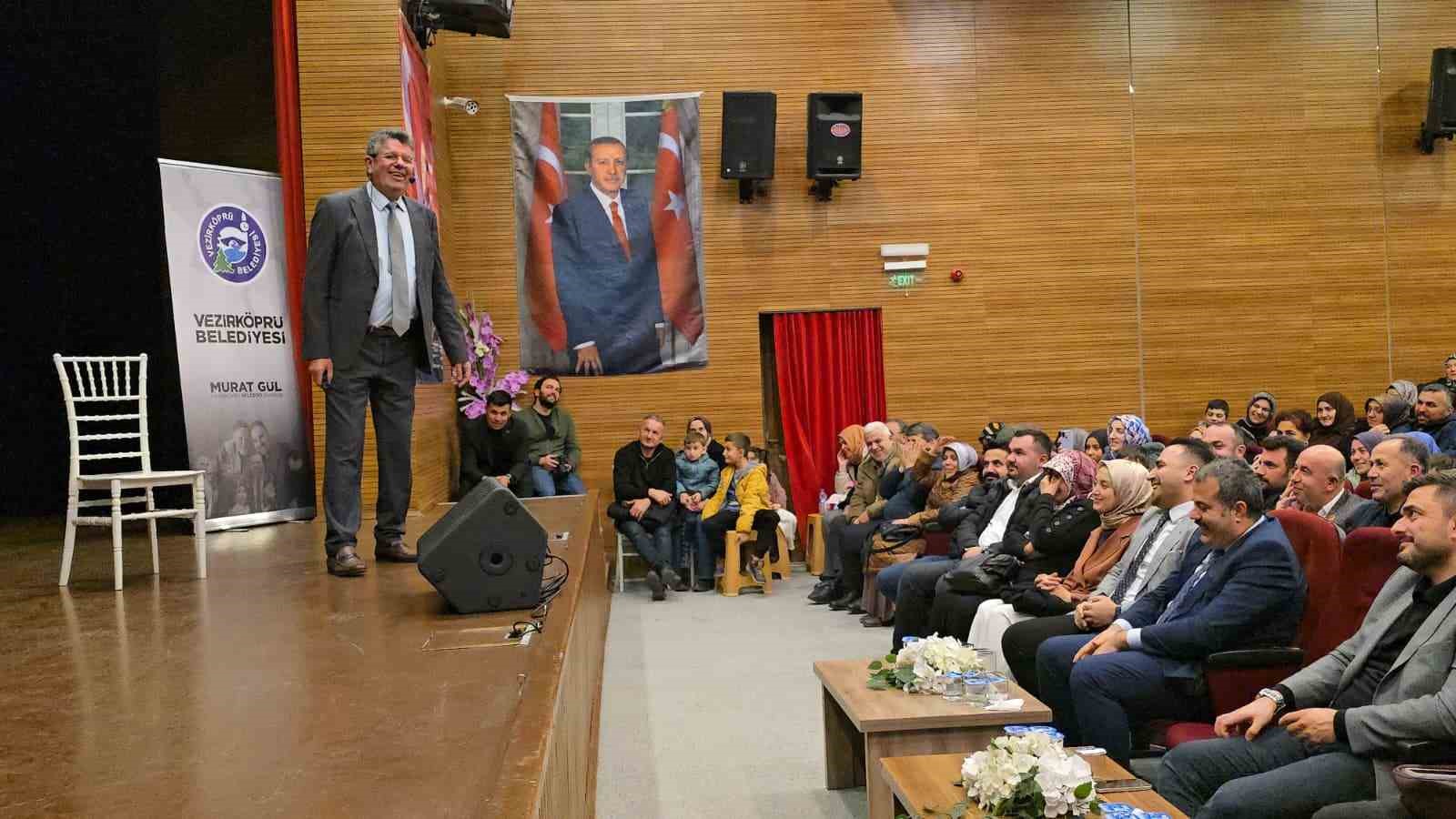 Vezirk&ouml;pr&uuml;&rsquo;de "Mutlu Aile Mutlu &Ccedil;ocuk" s&ouml;yleşisi
