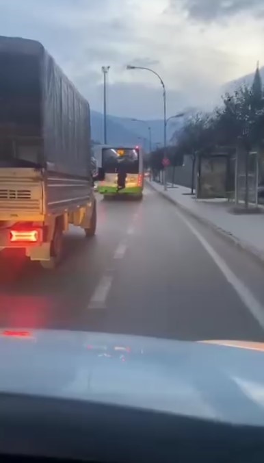 Trafikte tehlikeli anlar