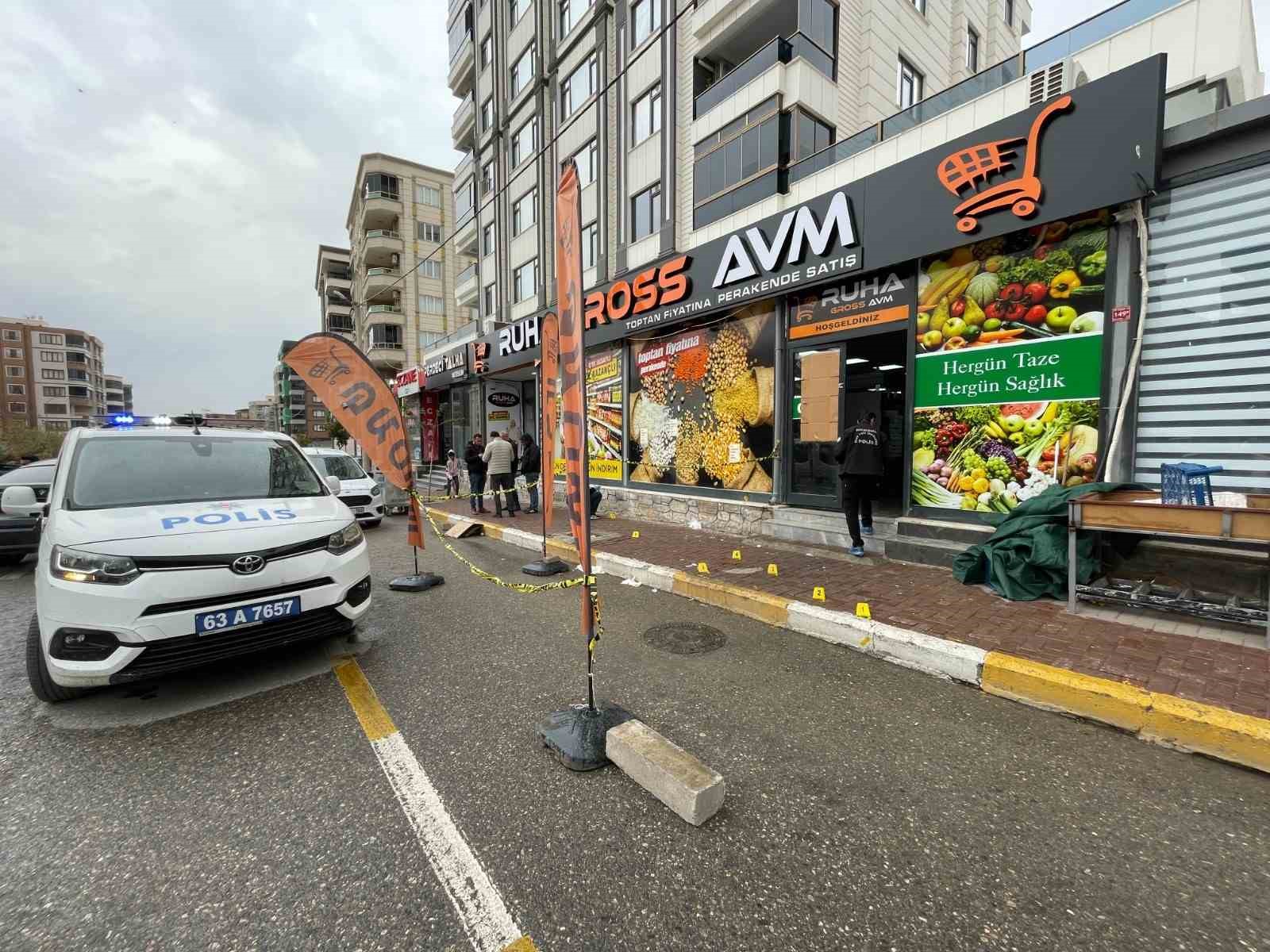 Şanlıurfa’da markete silahlı saldırı: 1 yaralı