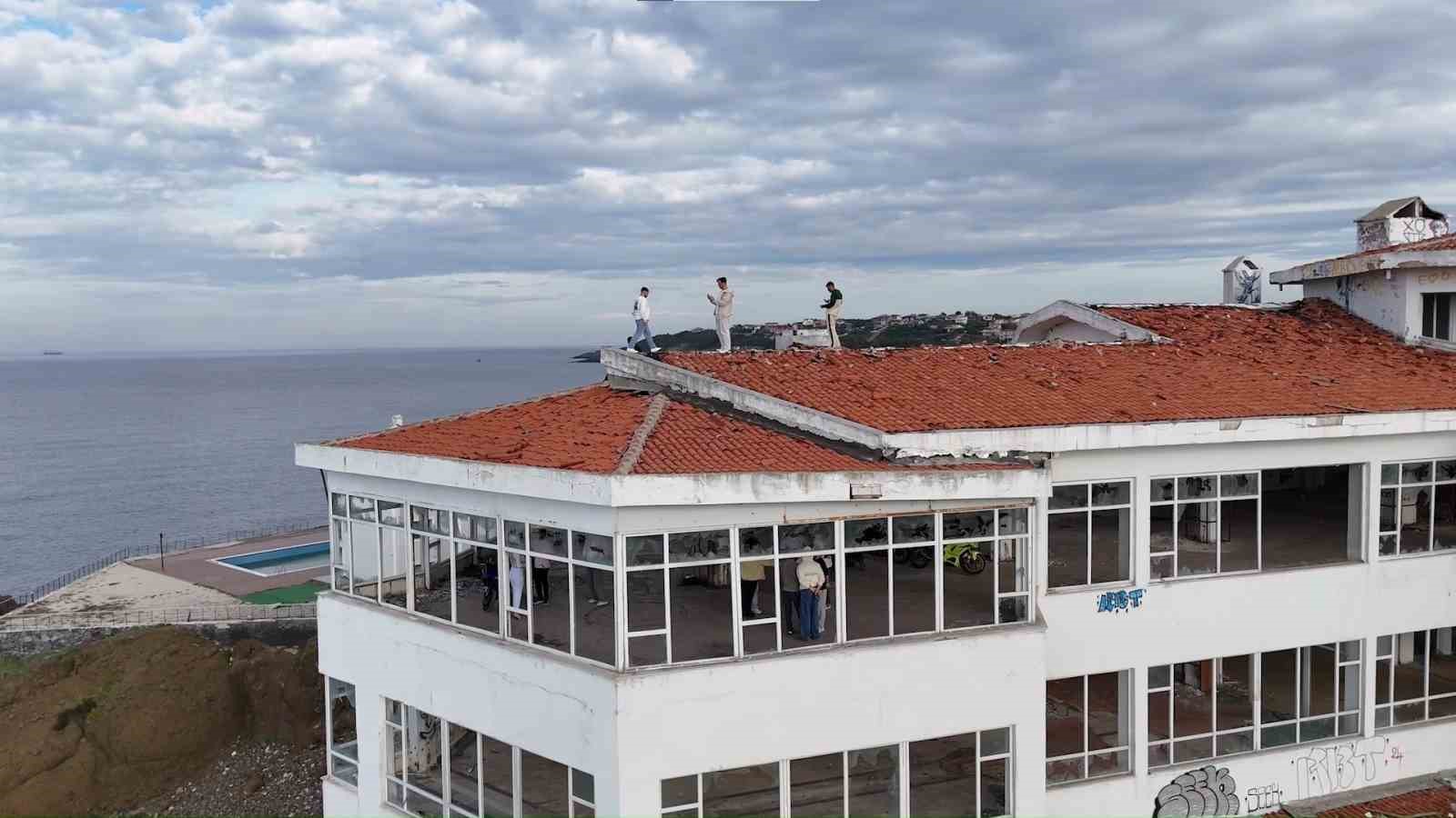 Beykoz’da milyon dolarlık otel tinercilere ev sahipliği yapıyor