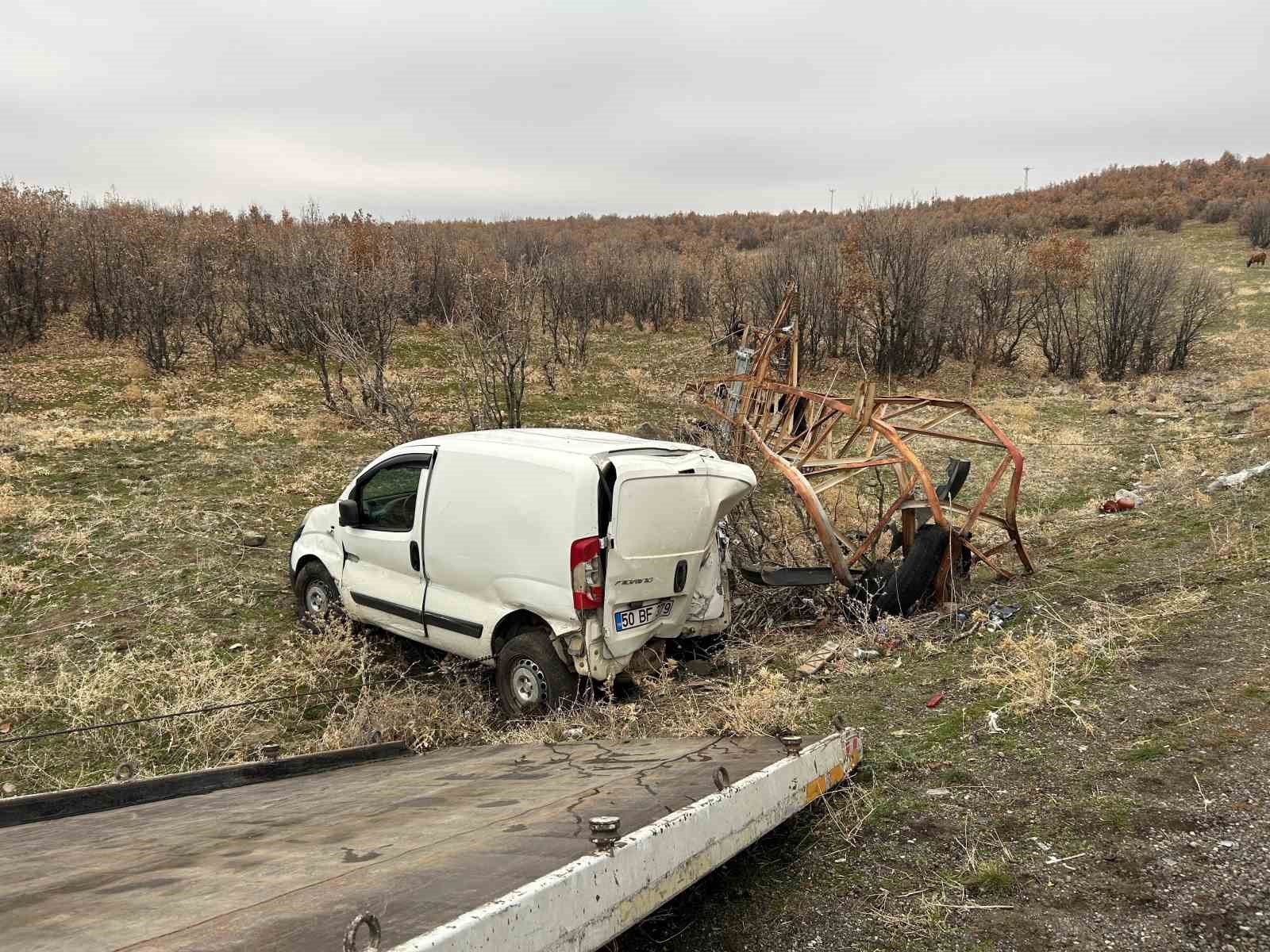 Bingöl trafik kazası: 2 yaralı
