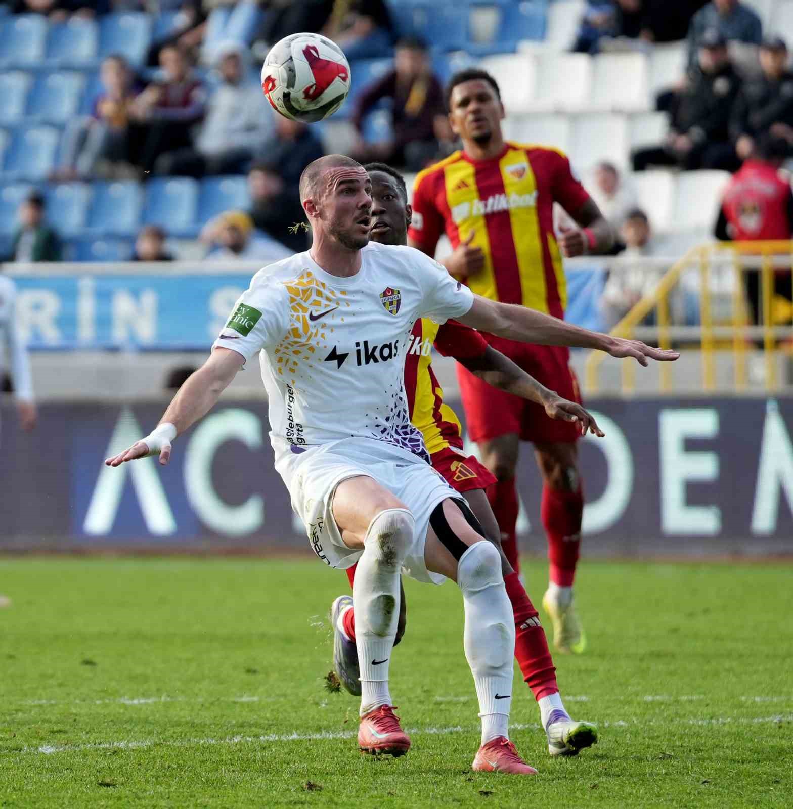 Trendyol Süper Lig: Eyüpspor: 1 - Kayserispor: 1 (Maç sonucu)