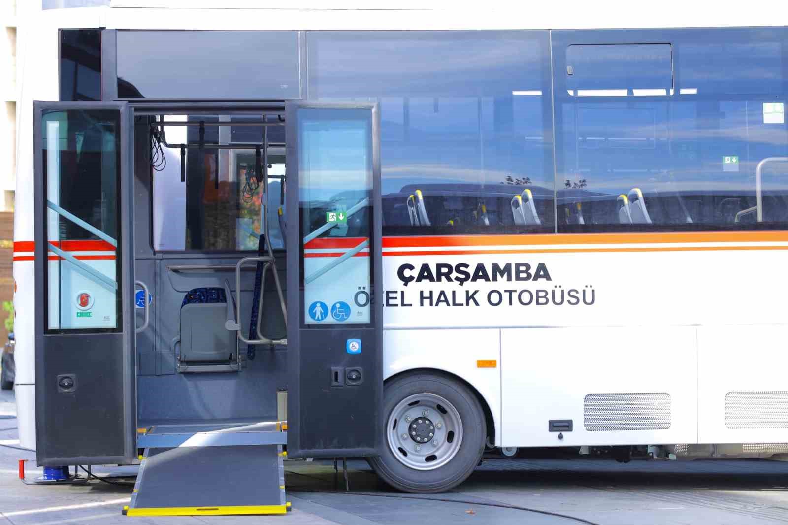 Çarşamba otobüslerinde ’SAMKART’ dönemi başlıyor