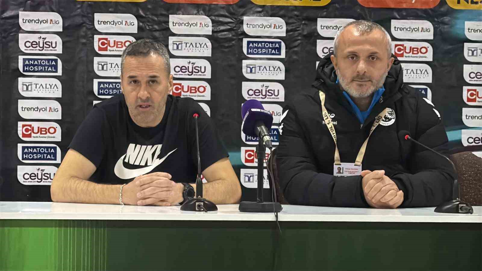 Yalçın Koşukavak: "Serik maçı bizim için çok kritikti"