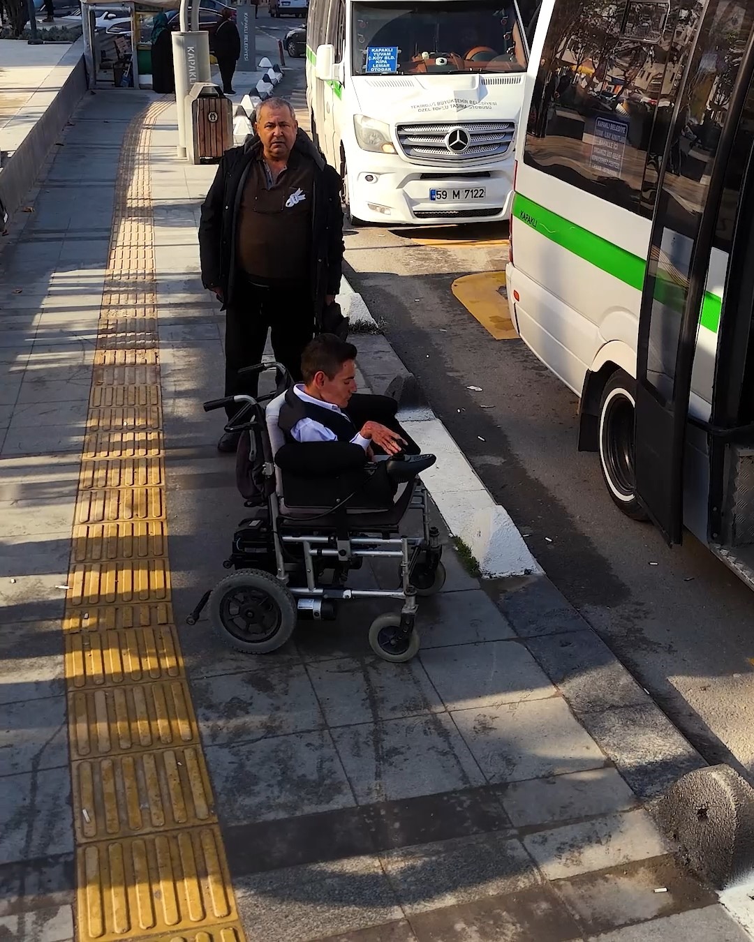 Tekirdağ&rsquo;da engelli rampası denetimi
