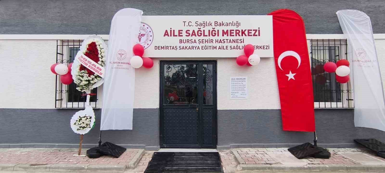 Demirtaş’a yeni aile sağlığı merkezi