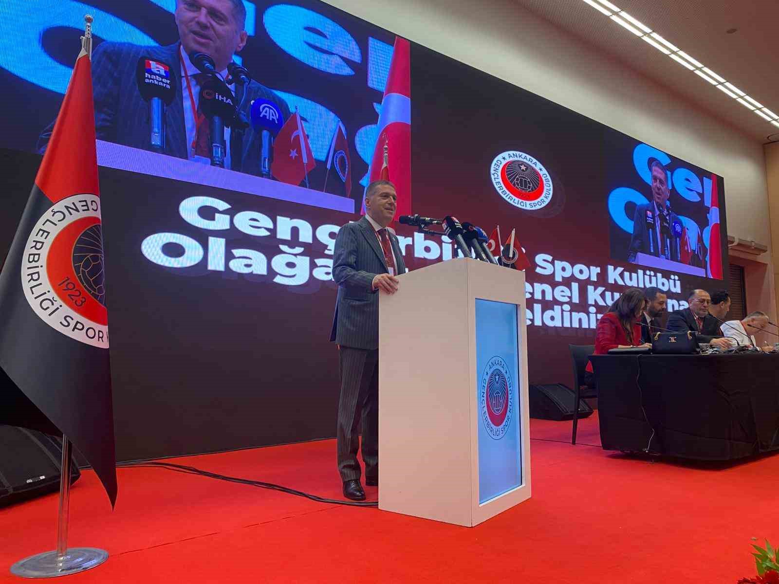 Gençlerbirliği’nde yeni başkan Arda Çakmak oldu