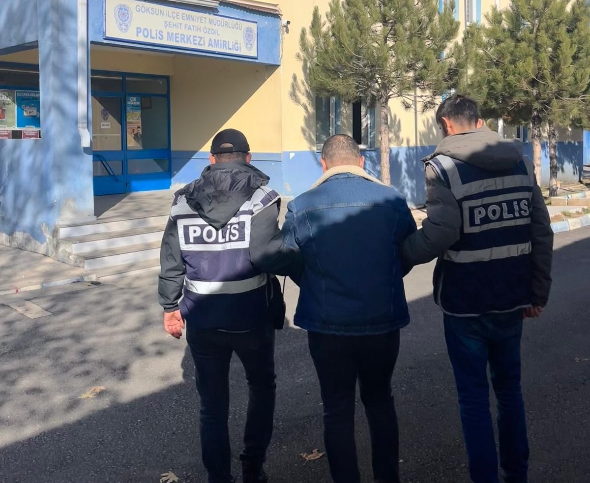 Kahramanmaraş’ta aranan hükümlü yakalandı