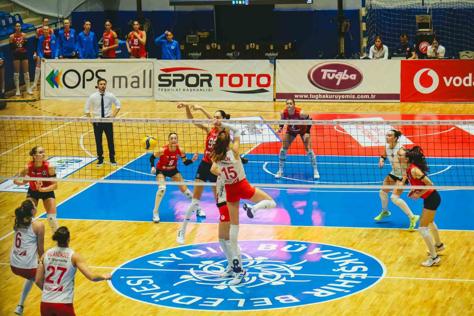 Sultanlar Ligi: Aydın Büyükşehir Belediyespor: 0 - Aras Kargo SK: 3