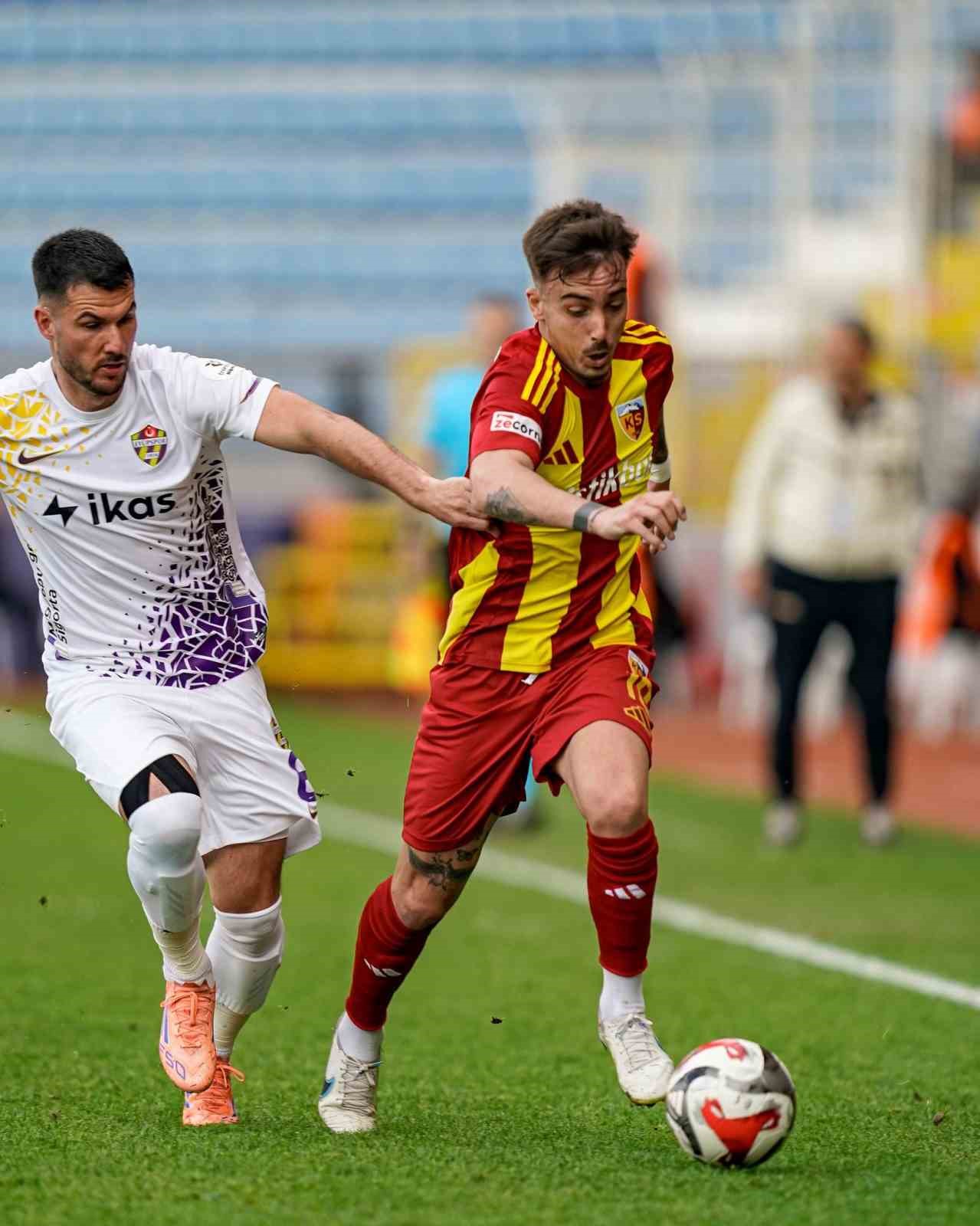Kayserispor son 2 maçta 4 puan topladı
