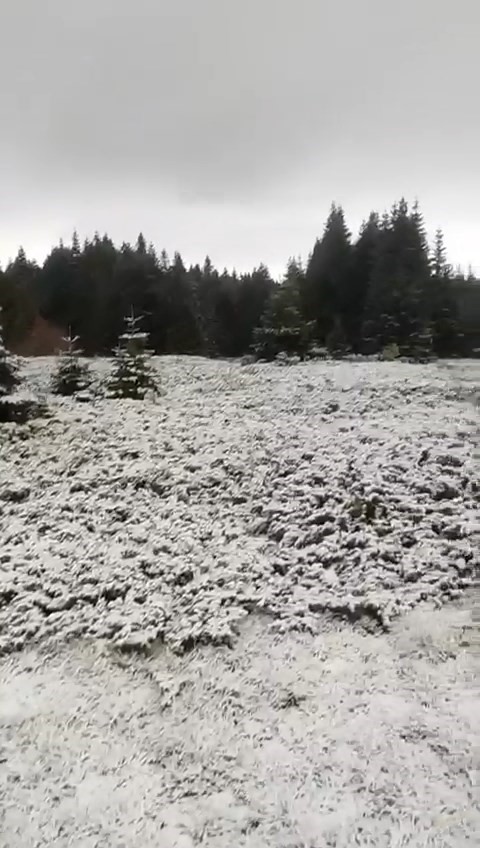 Uludağ’da kar yağışı etkisini sürdürüyor