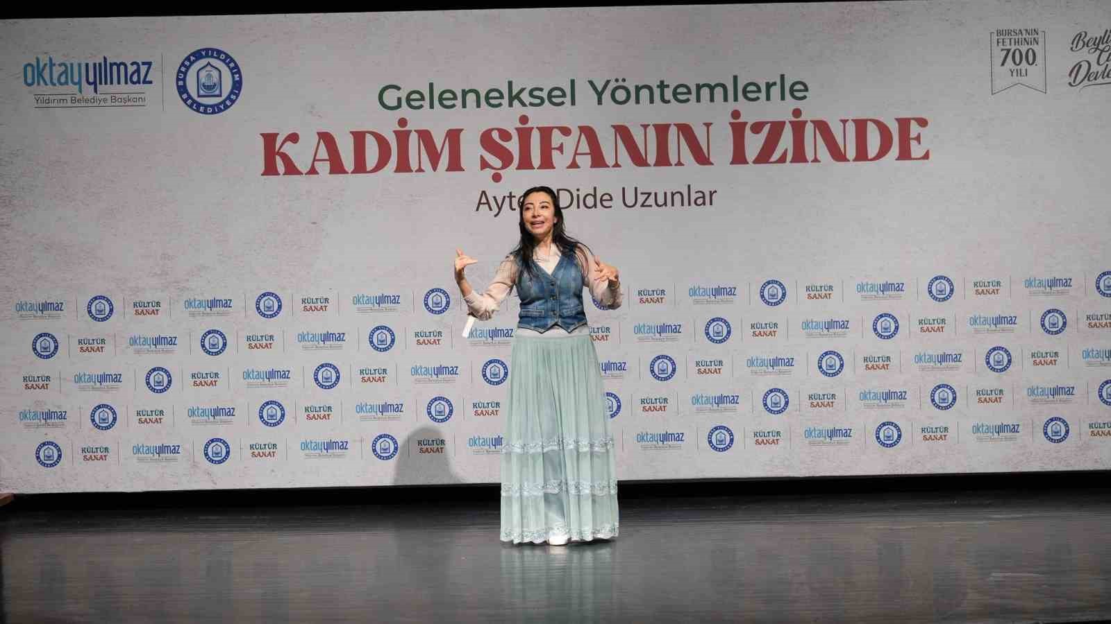 Yıldırım’da kadim şifa programına yoğun ilgi