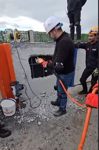 Çevik kuvvet polisine ‘’Enkazda Arama ve Kurtarma Temel Eğitimi’’