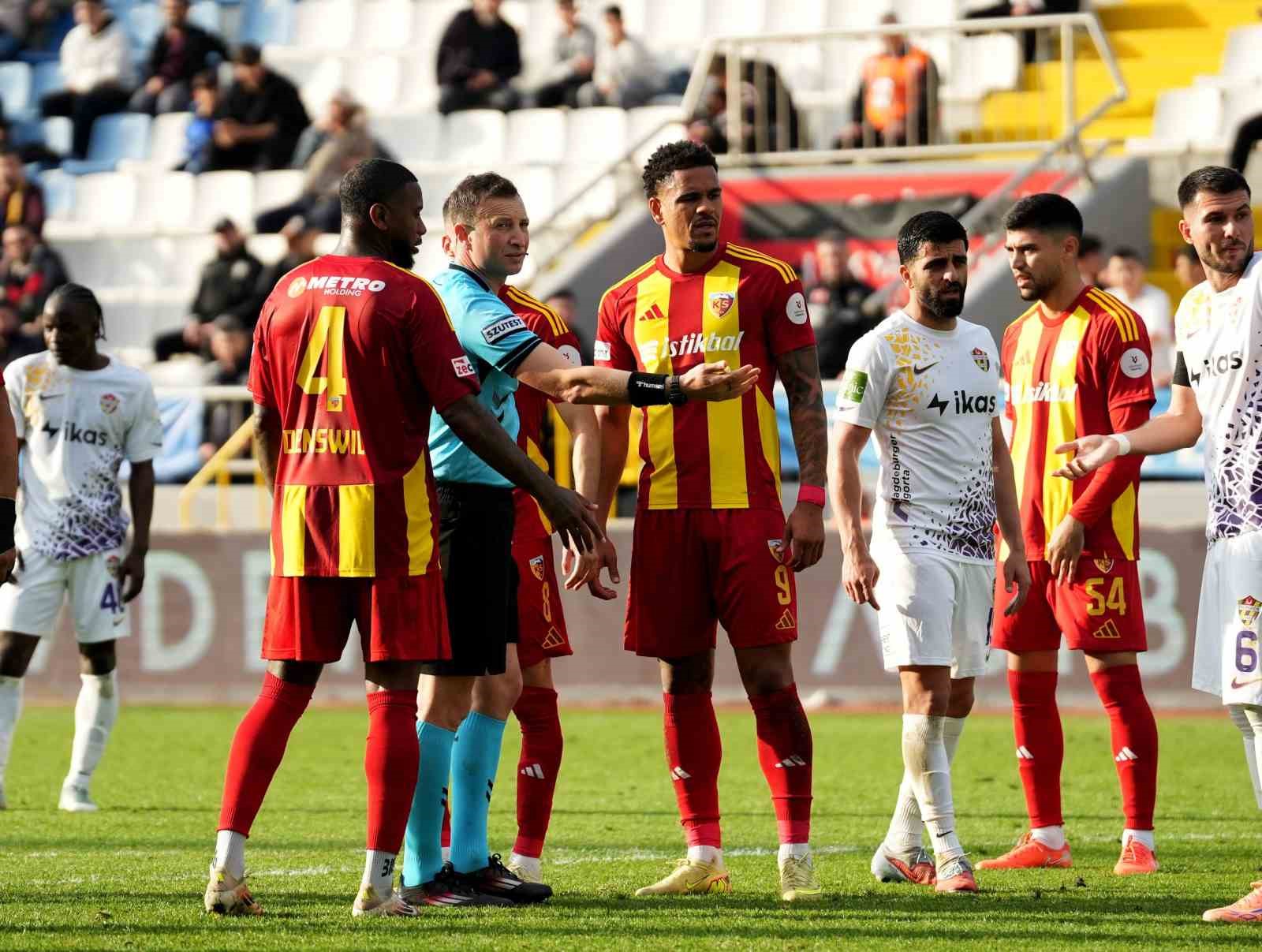 Kayserispor yine beraberliğe takıldı