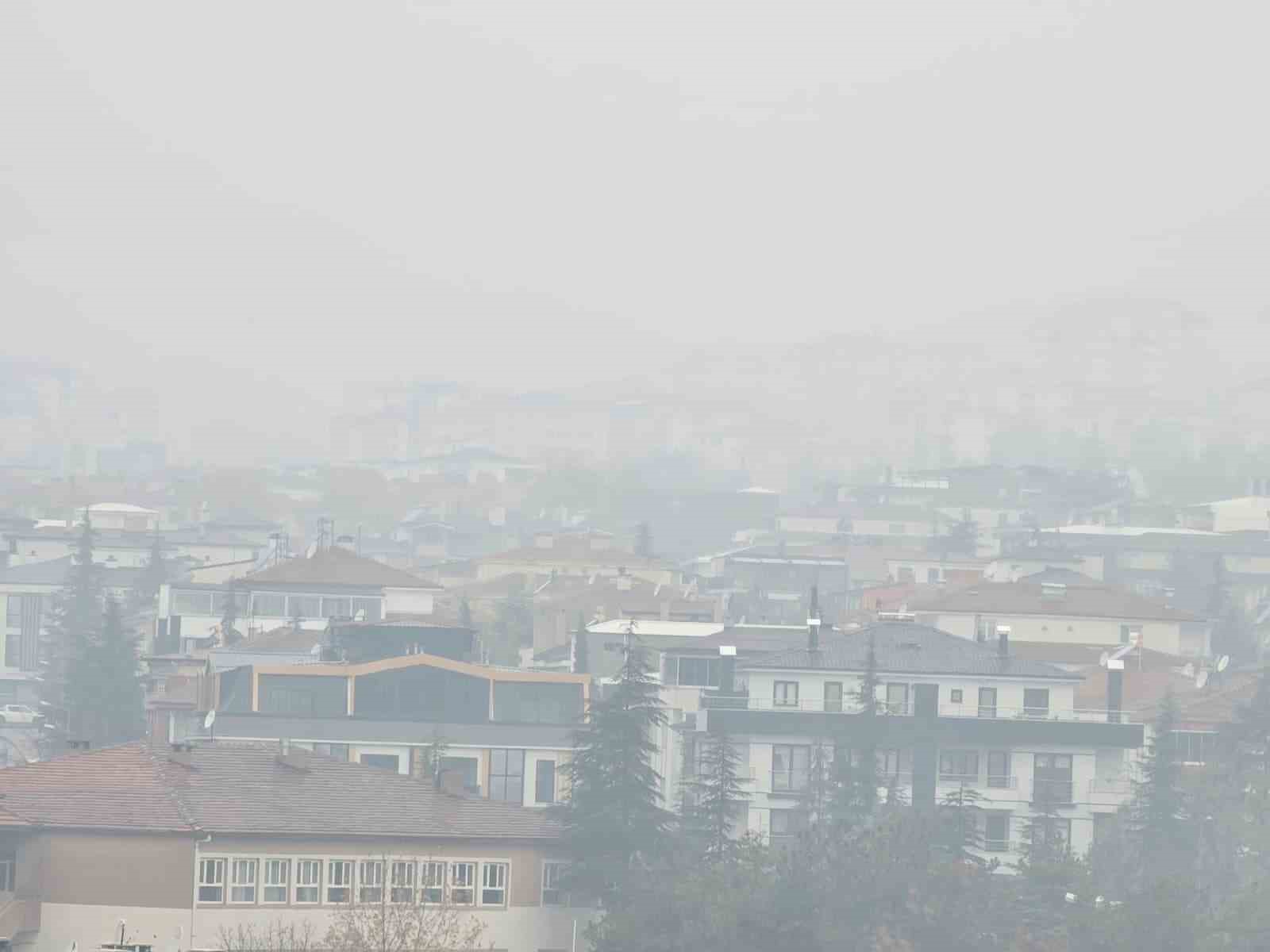 Elazığ’ın yüksek kesimlerinde sis etkili oluyor