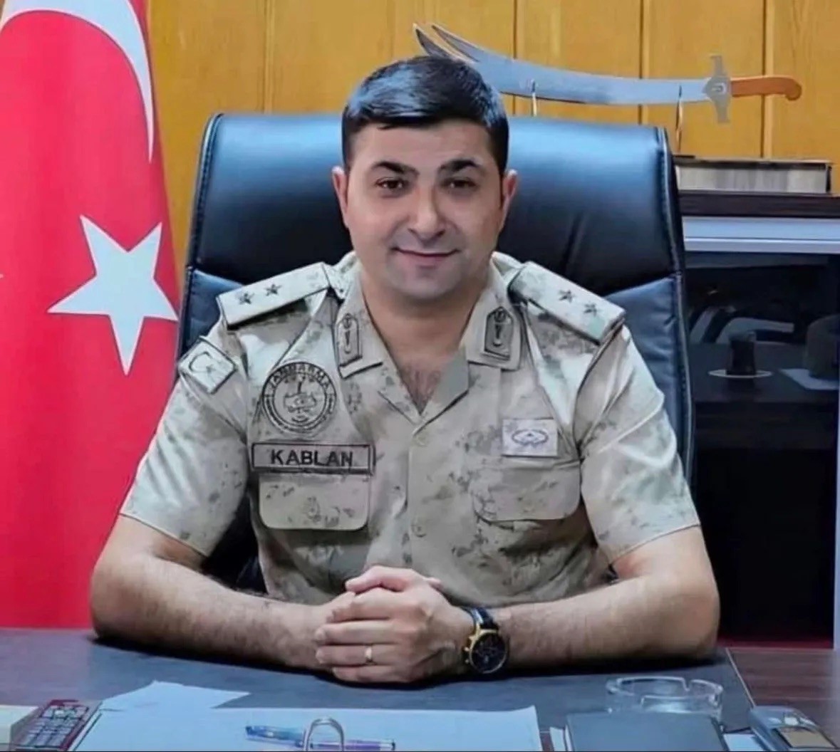 Hayatını kaybeden üsteğmen son yolculuğuna uğurlandı
