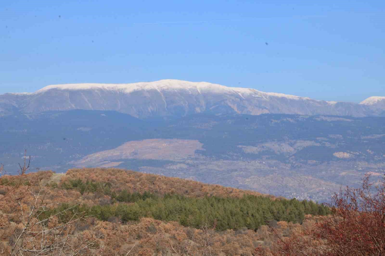 Çankırı’da sonbahar ve kış aynı karede